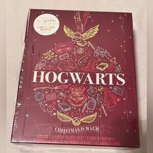 NWOT Paladone Harry Potter Hogwarts Advent Socks Calendar